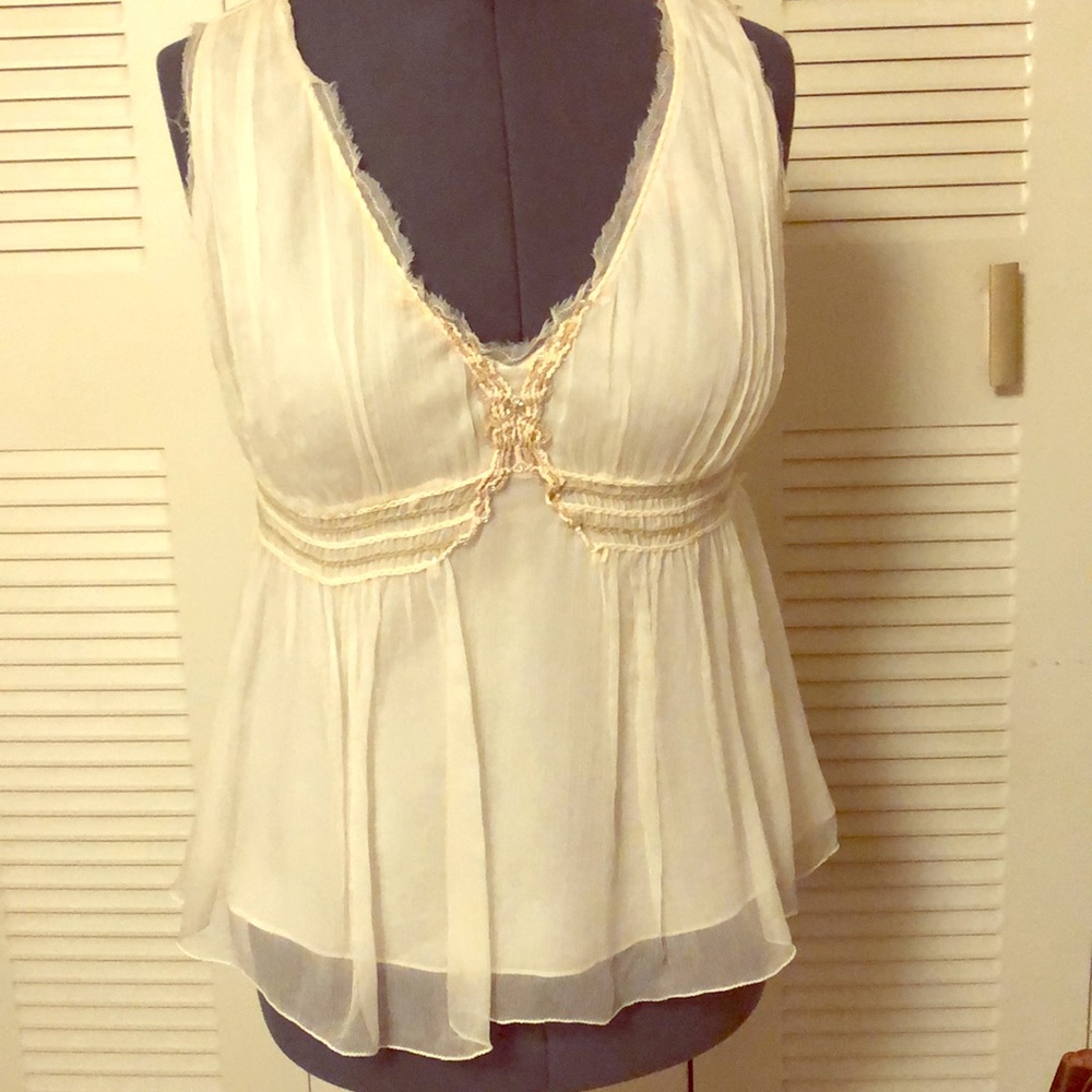 Max Studio Silk Top